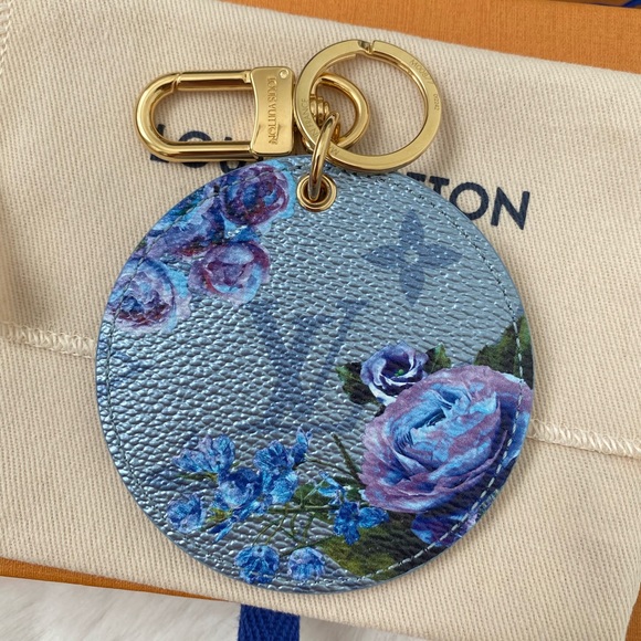 NEW Louis Vuitton Illustre Garden Bag Charm Key Holder Limited Edition, M00877 - Picture 9 of 11